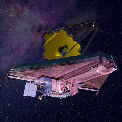 image satellite JWST 