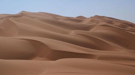 le désert de sable 