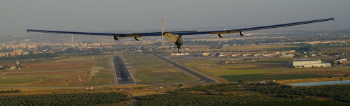 Solar Impulse en Espagne
